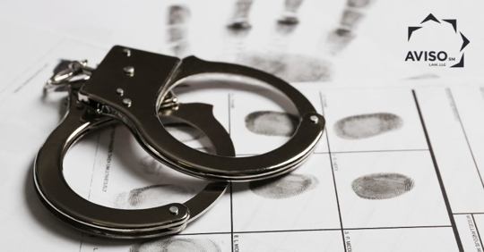 handcuffs and fingerprints